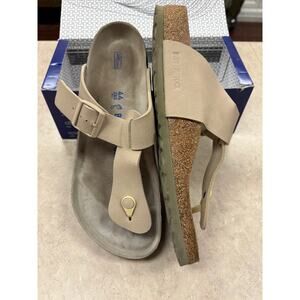 Birkenstock Medina Thong Sandals Desert Soil Sandcastle Women's size 11